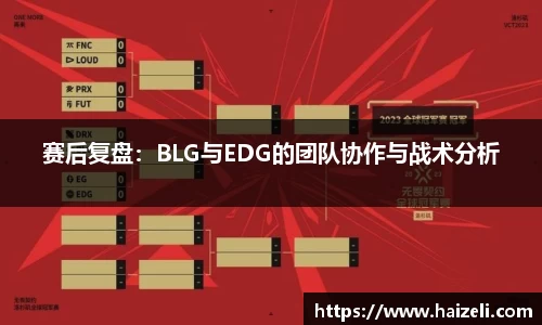 赛后复盘:BLG与EDG的团队协作与战术分析